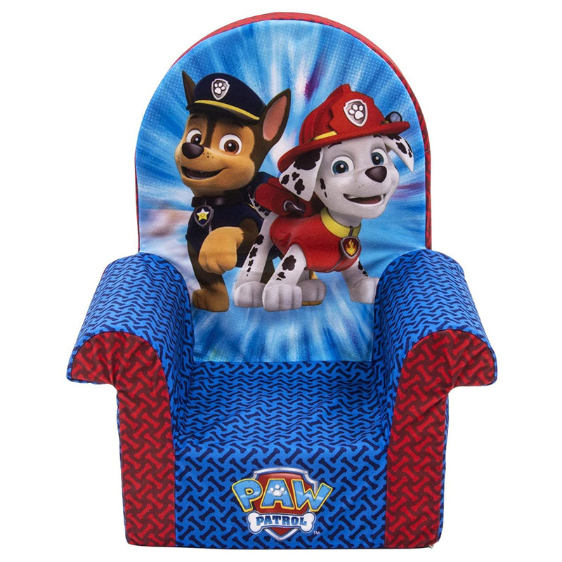 Kids 7'' Foam Chair Chair and Ottoman
