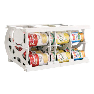 Shelf Reliance Cansolidator 40 Can Rotating Canned Food & Soda Storage