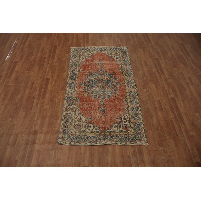 Tapis turc Anatolian vieilli 4 x 7