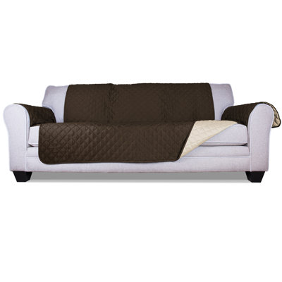 Reversible Water-Resistant Small Sofa Loveseat Cover Furniture Protector