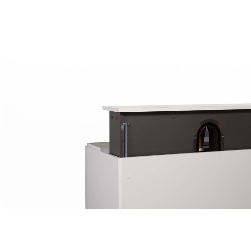 Floating Bathroom Vanity With Sink, White