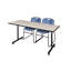Kobe T-Base Training Seminar Table, 2 Zeng Stack Chairs-32701938-32701934-32701929