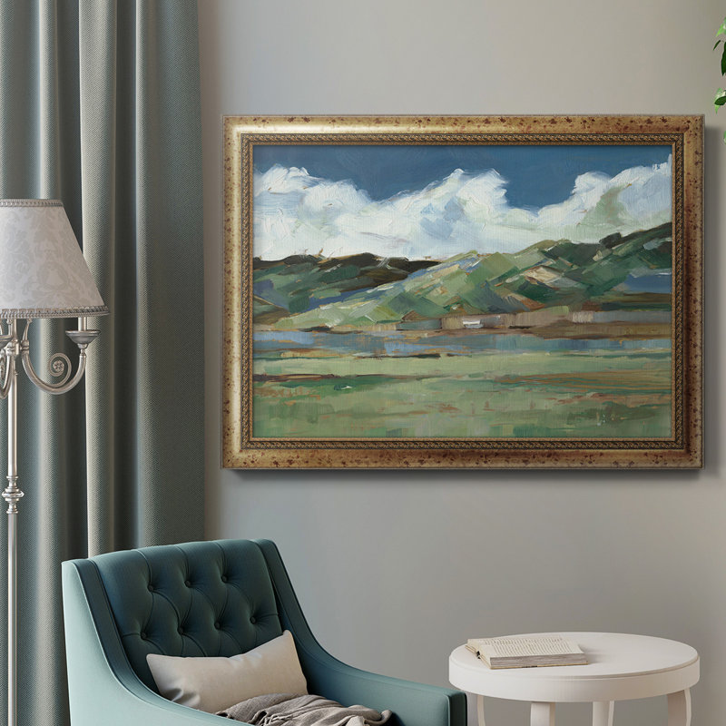 Western Sky I - peinture sur toile encadrée