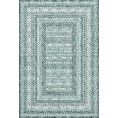 Premium Machine Washable Ariel Geometric Rug