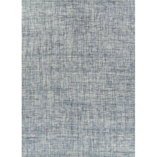 Emme Wool Blue Rug | Birch Lane