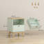 40cm W Manufactured Wood Bedside Table