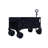 Foldable Steel Utility Wagon with Extended Tailgate and Extra Long Bed