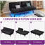 Ensemble de futon convertible avec bande de lumière réglable 3 couleurs, ensemble de futon pliant 70 "pour le salon-131262099