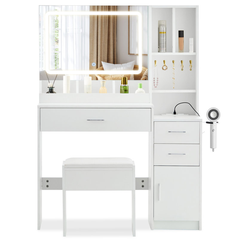 Dressing Table with Mirror