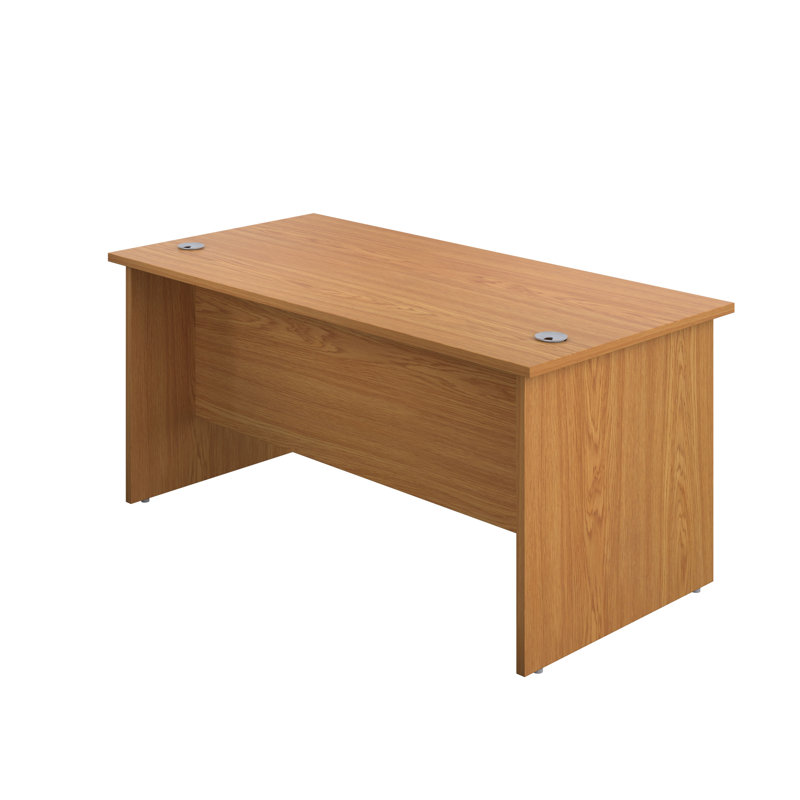 Buariki Desk Shell, 73cm H x 120cm W x 60cm D, Oak