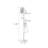 Cherry Solid Wood Freestanding 7 - Hook Coat Rack-364767170