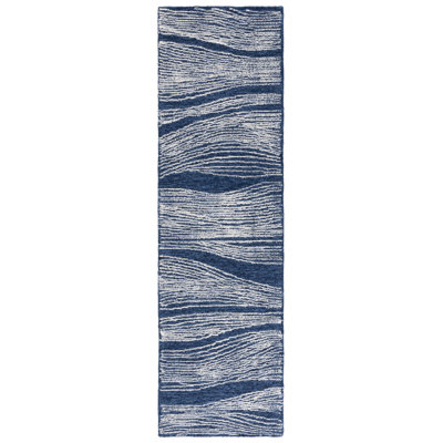 Mahli Hand Tufted Wool Pile Abstract Rug