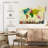 Aliaz Paint Splash World Map-107669251