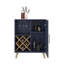 Armoire basse moderne - Collection Cave, rangement ouvert pour le divertissement à domicile et l'espace de vie