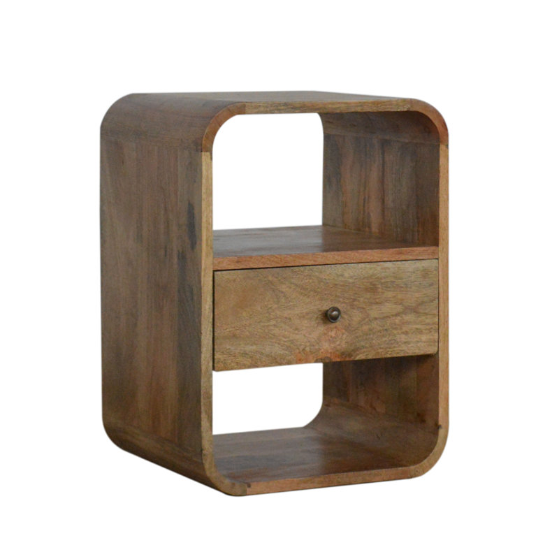 Ocala 40cm W Solid Wood Bedside Table