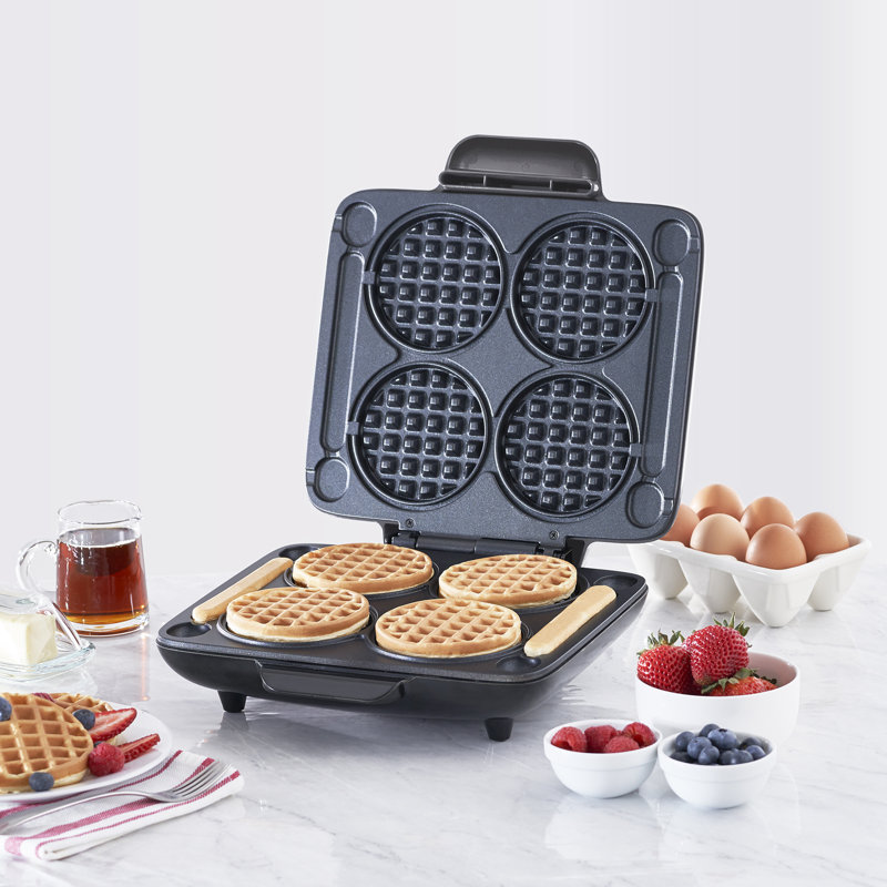 Dash Multi Mini Waffle Maker, Brown