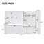Grand lit escamotable mural avec placard