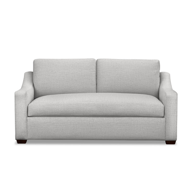 Cranbrook Upholstered 78'' Sofa, Drusky Ivory Sustain® Basketweave