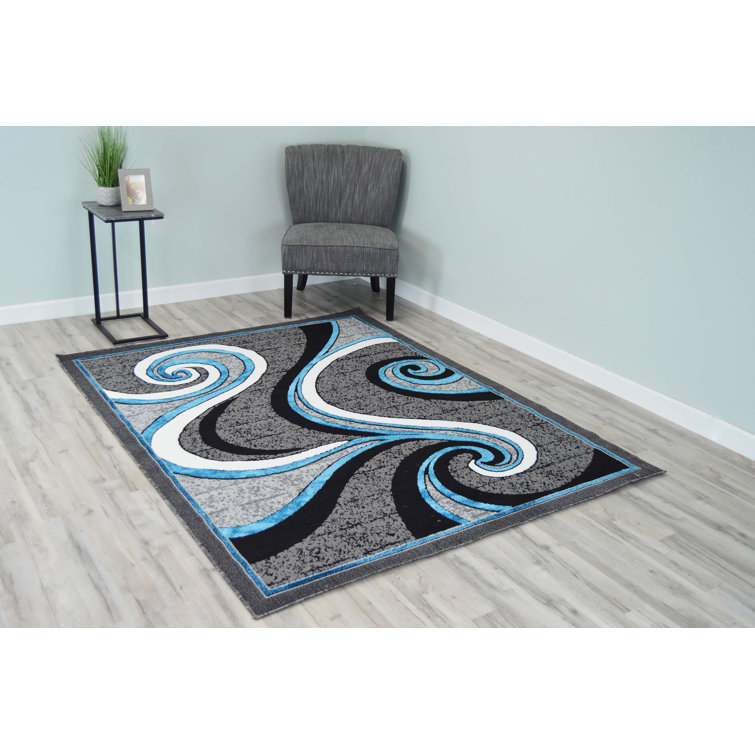 Auley Performance Abstract Indoor Rug