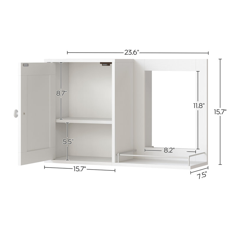 Wall Mount Bathroom Storage Cabinet Mirror Cabinet