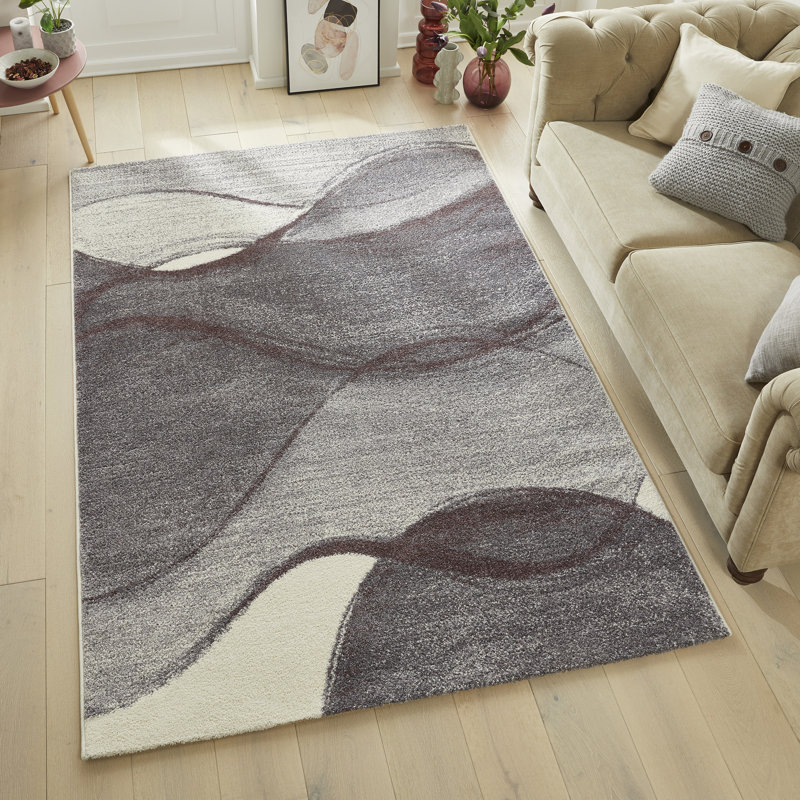 Plush Plum Area Rug, Rectangle 200 x 290 cm
