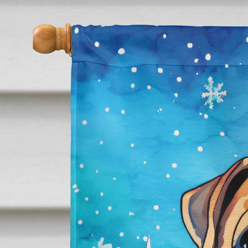 Drapeau de jardin en polyester à 2 faces, H 40 po x l 28 po