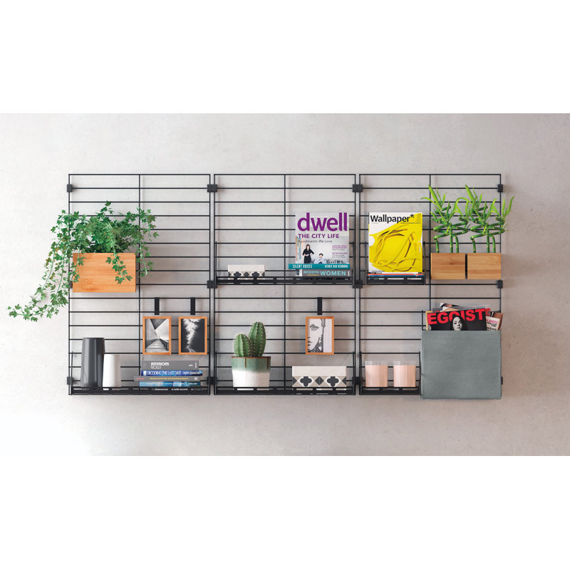 Mural Line Bookcase