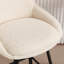 Absalom 65cm H Swivel Linen Counter Stool-1438435678