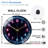 LED Wall Clock for Home Decor And Timekeeping(1) Art - 12'' Modern Glass Wall Clock