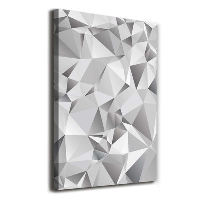 3D Abstraction - Wrapped Canvas Print