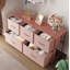 Commode à 5 tiroirs de 39,1 po de largeur pour la chambre à coucher, unité de rangement avec structure en acier robuste, meuble télé avec commode en bois, commode, salon-981426121