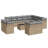  Garden Sofa Set Beige, Light Grey