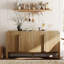 Buffet Mid-Century en bois avec rangement Adora-1584367011