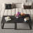 Extendable Metal Frame Coffee Tables-1445934649