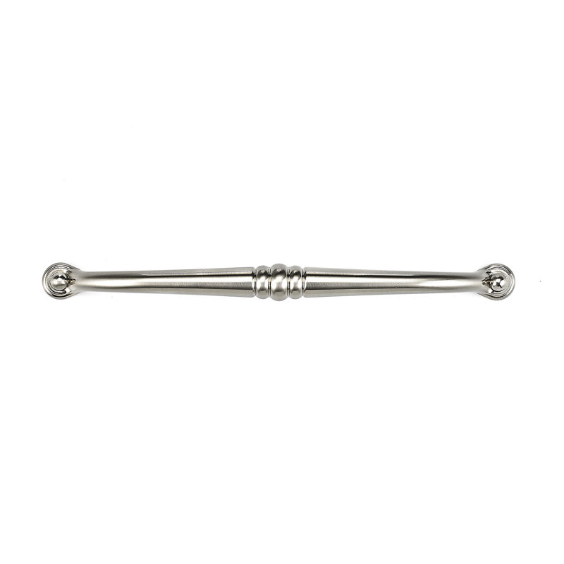 Expression 7 9/16" Center to Center Arch Pull, Brushed Nickel