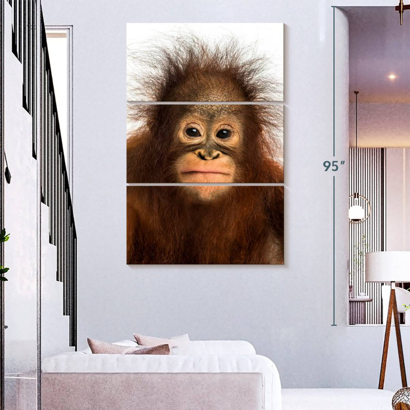 Brampt Hairy Forest Brampt, 74" H x 48" W