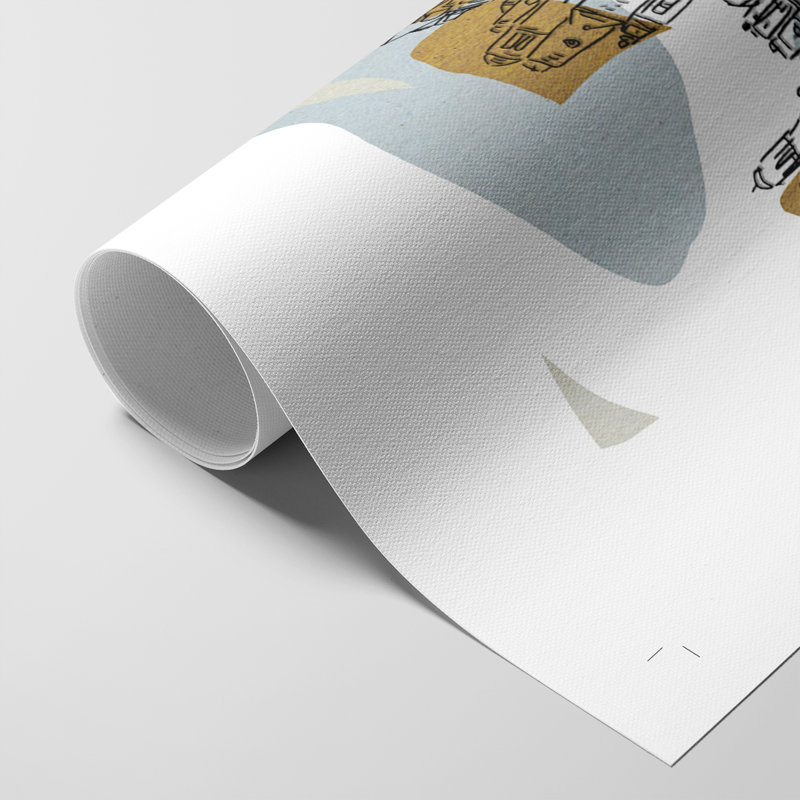 Répétition IV - impression sur toile seulement - non encadrée, H 27 po x l 18 po