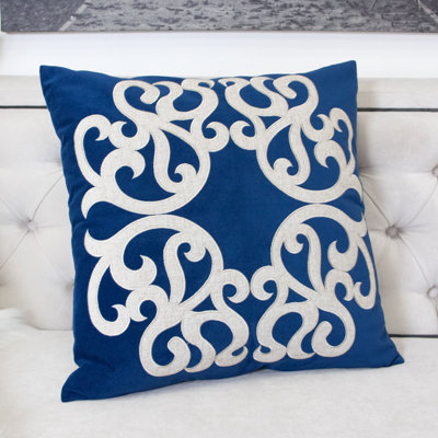  Square Velvet Pillow Cover & Insert