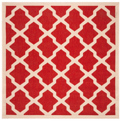 Tapis d'intérieur / extérieur à motif géométrique Herefordshire Performance