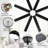 Brixham 52 Inch Large Ceiling Fan With Dimmable Led Light 8 Abs Blades Smart Remote Control Reversible Dc Motor For Living Room-114230742