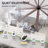 84 Inch Industrial DC Motor Ceiling Fan, Large Ceiling Fan With 8 Reversible Blades, 3 Downrods, 6-Speed Remote Control, Home Or Commercial Ceiling Fans For Porch/Garage/Shop, Black-1347067543