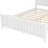 Solid Wood Queen Platform Bed Frame With Strong Slats, No Box Spring Design-1394249417-1394249416