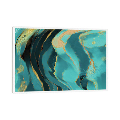 Jade Radiance - Print on Canvas