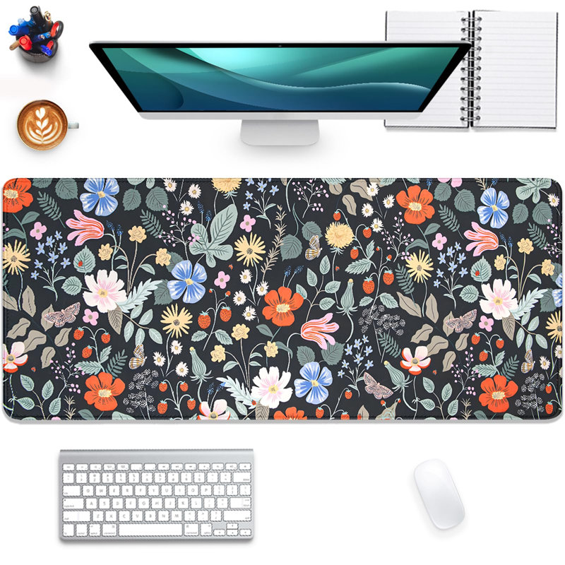Tapis de souris Strawberry Flowers