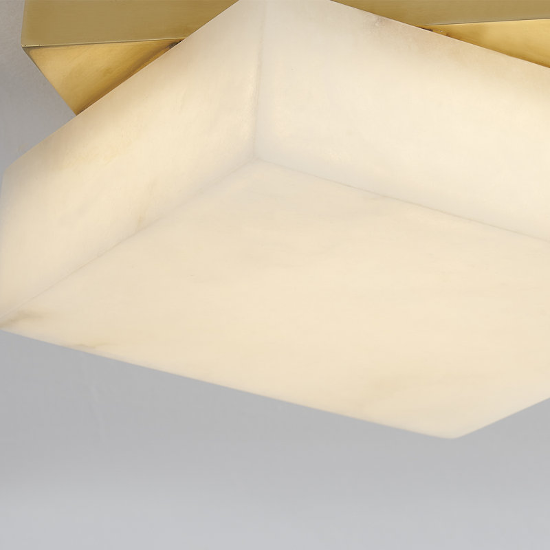 BROCKTON 1 LIGHT FLUSH MOUNT