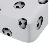 Football Geometric Fitted Sheet