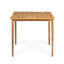 Table de bar d'extérieur en bois, finition, largeur de 25 pouces, table rectangulaire en bois résistante aux intempéries, hauteur de 40 pouces, meubles, construction durable