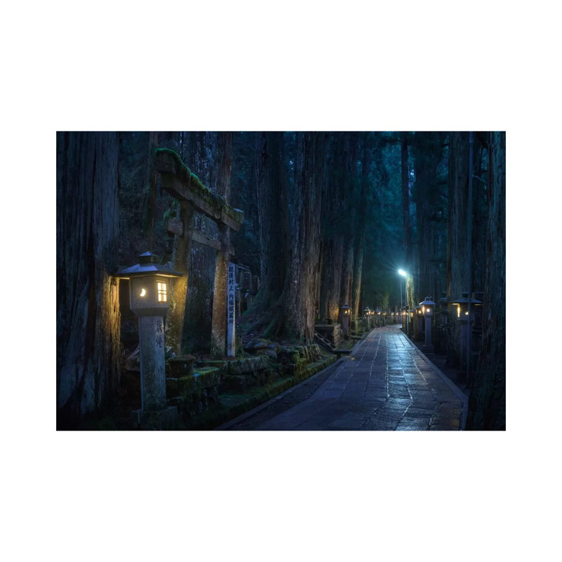 Japan 1 Piece Wall Art on Canvas, 20.32 cm H x 30.48 cm W, Wrapped Canvas
