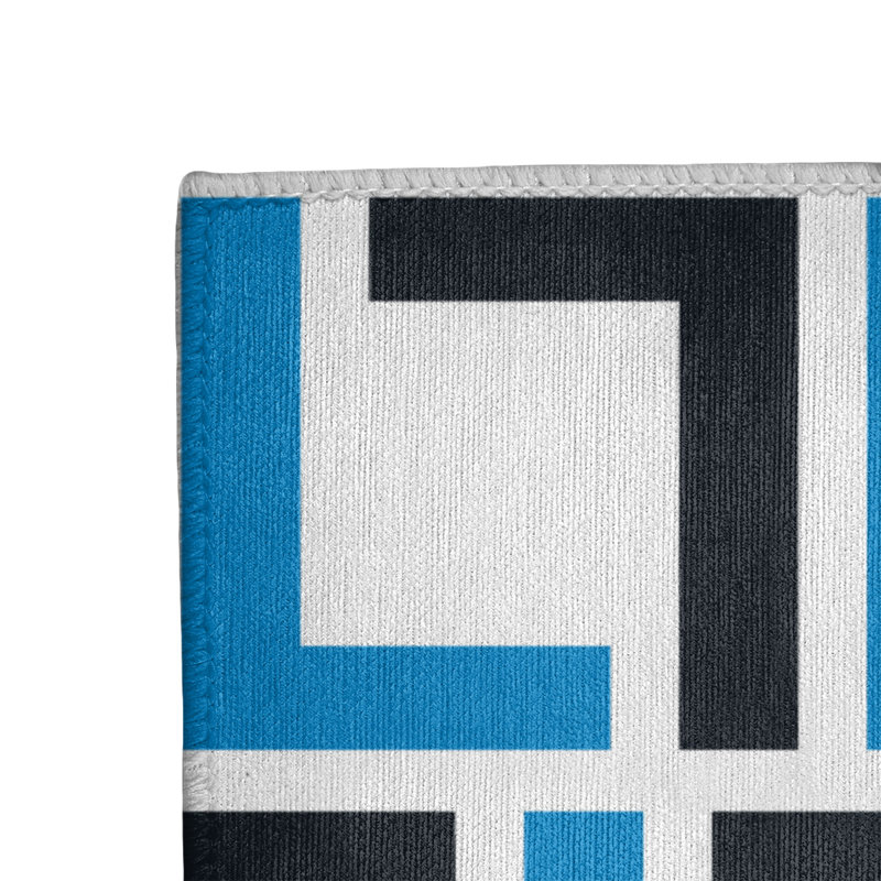 Geometric Indoor Rug, Rectangle 3' x 5'