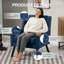 Fauteuil capitonné à dossier large rembourré-1592346161